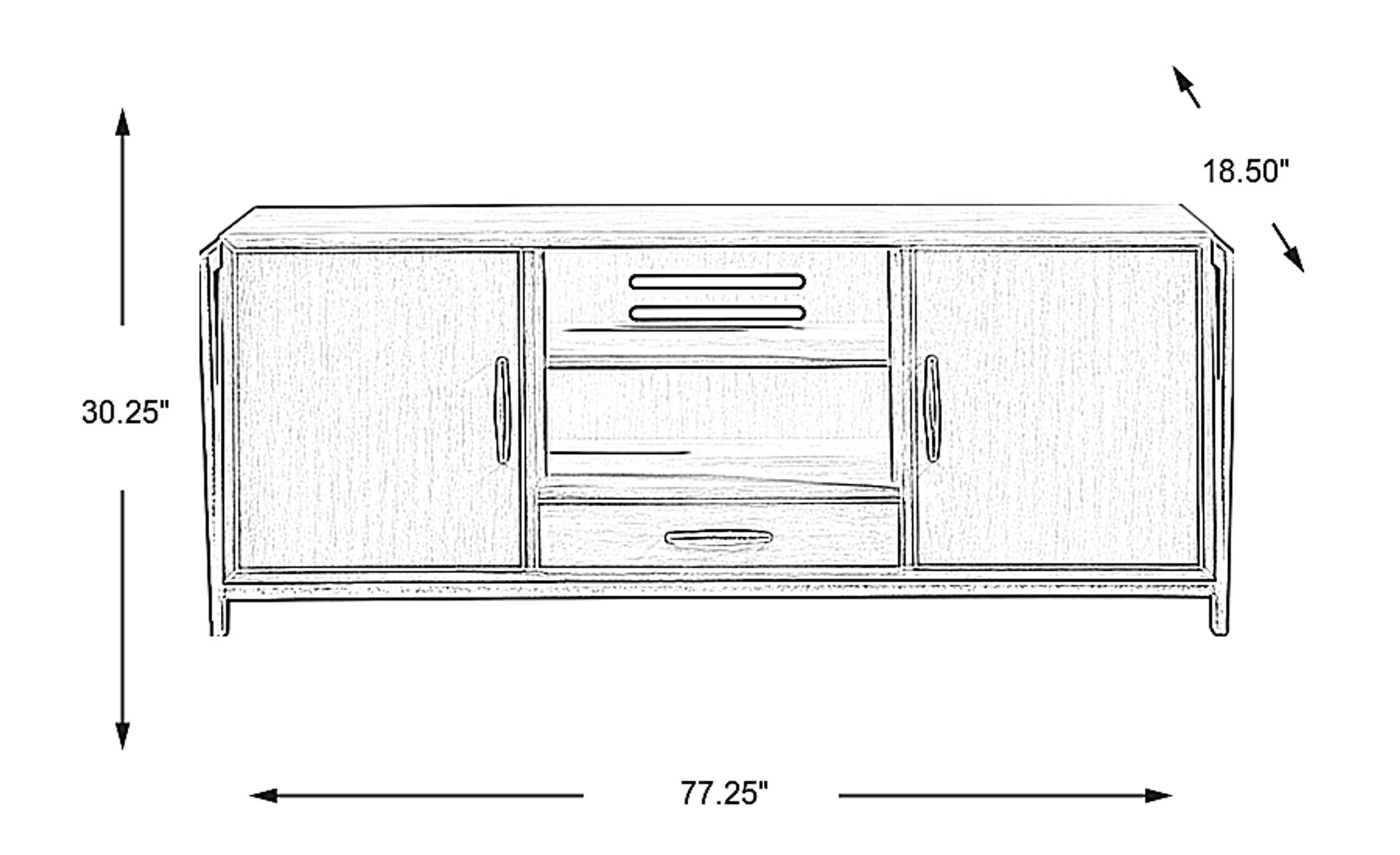 Dimension Image. Please refer to the Dimension Tab on this page for dimension details.