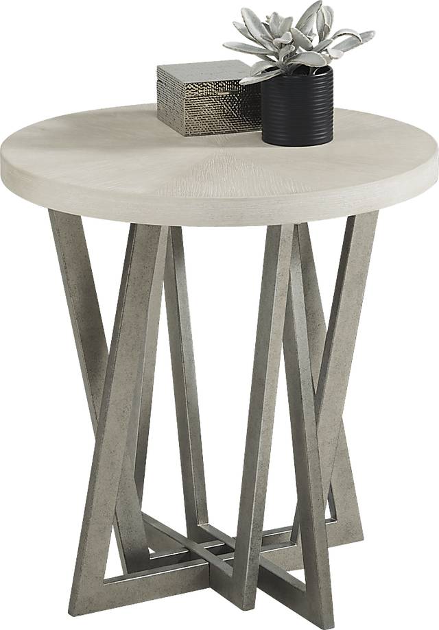 Mona Vale Champagne End Table - Thumbnail - Image 2