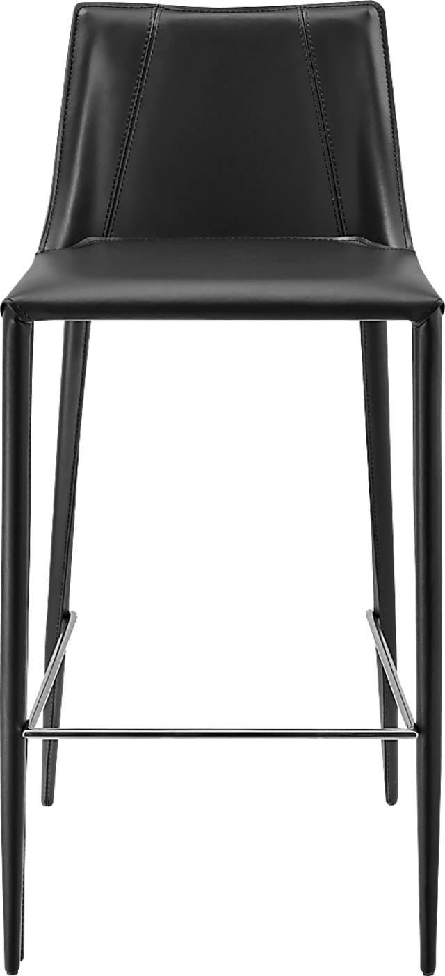 Monagin Black Bar Stool - Thumbnail - Image 5