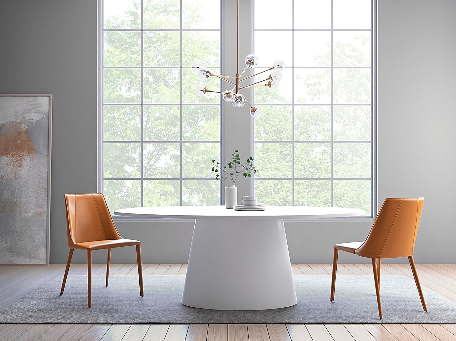 Monagin Cognac Side Chair - Image 3