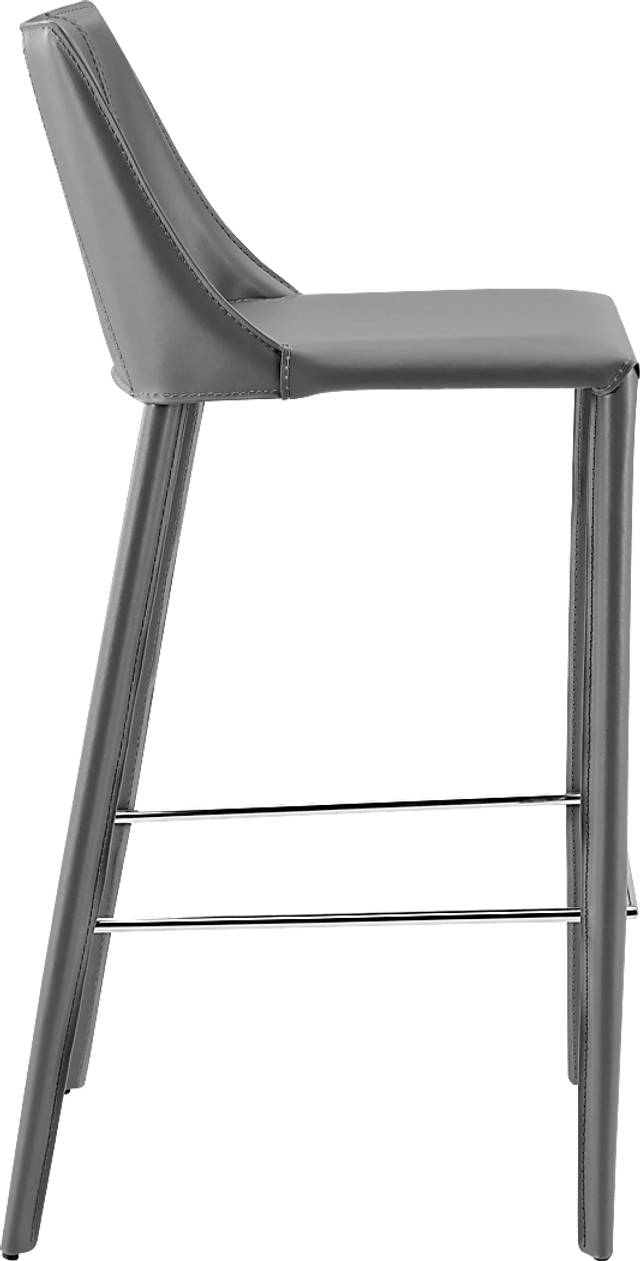Monagin Gray Bar Stool - Thumbnail - Image 5