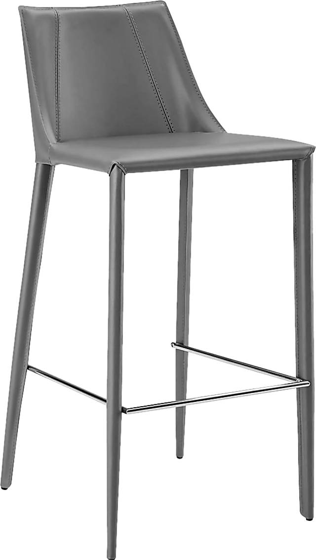 Monagin Gray Bar Stool - Thumbnail - Image 1