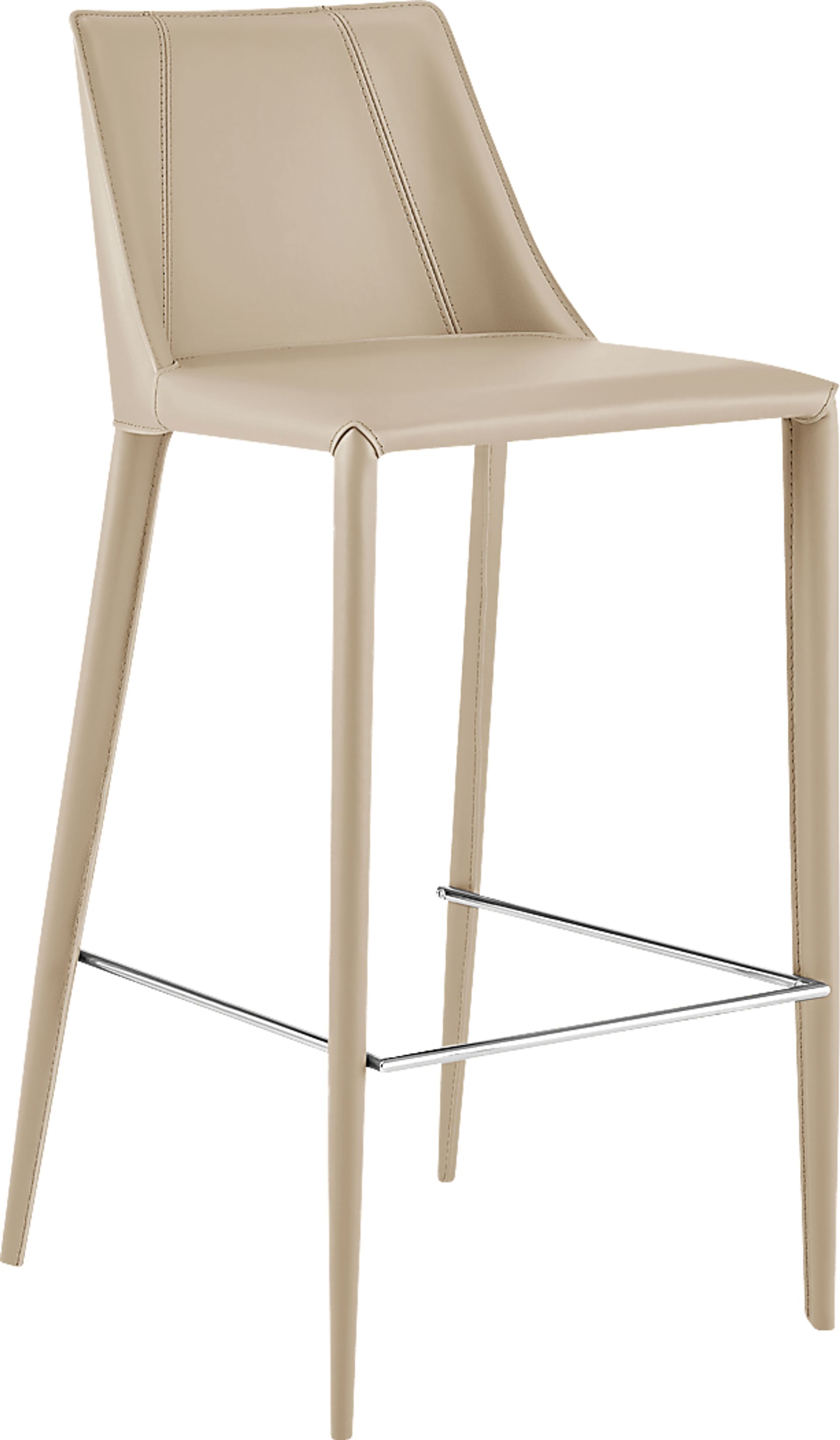 Monagin Taupe Barstool - Image 2