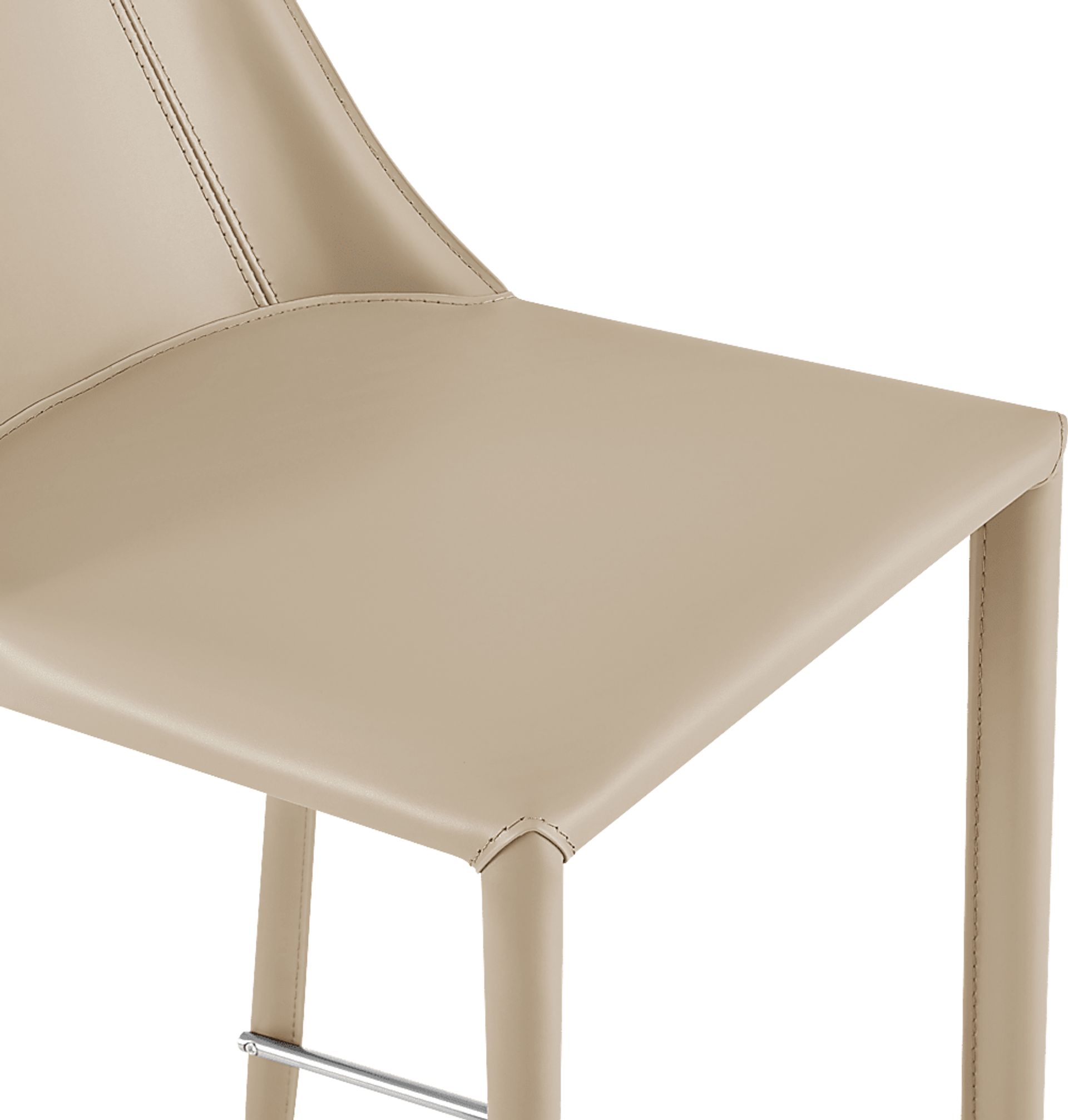 Monagin Taupe Barstool - Image 7