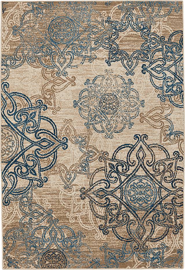 Monarch Place Blue 7'8 x 10'10 Rug - Thumbnail - Image 1