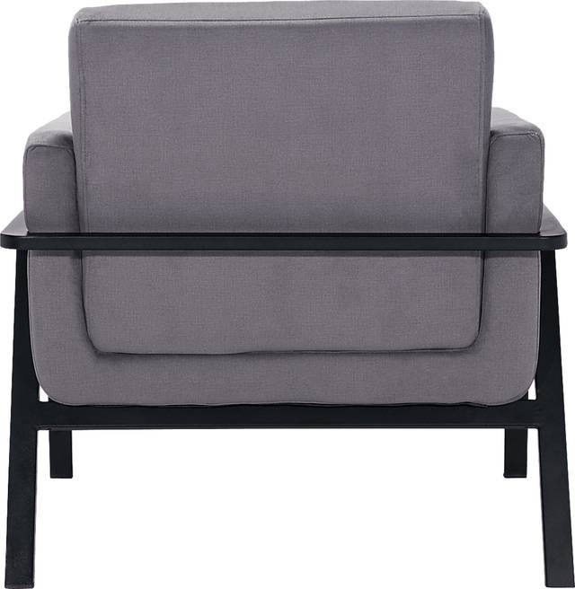Monasty Gray Accent Chair - Thumbnail - Image 4
