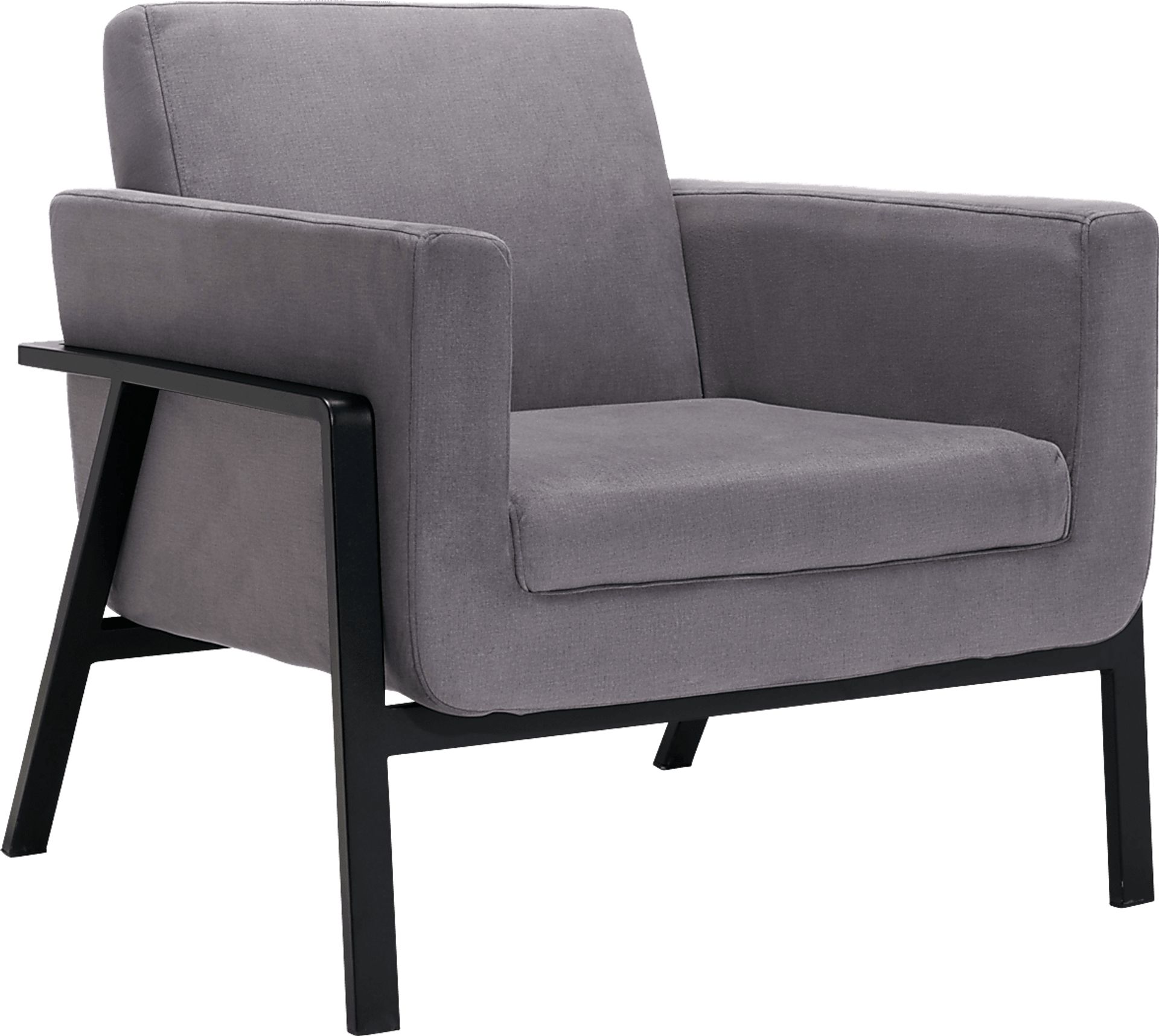 Monasty Gray Accent Chair - Image 1
