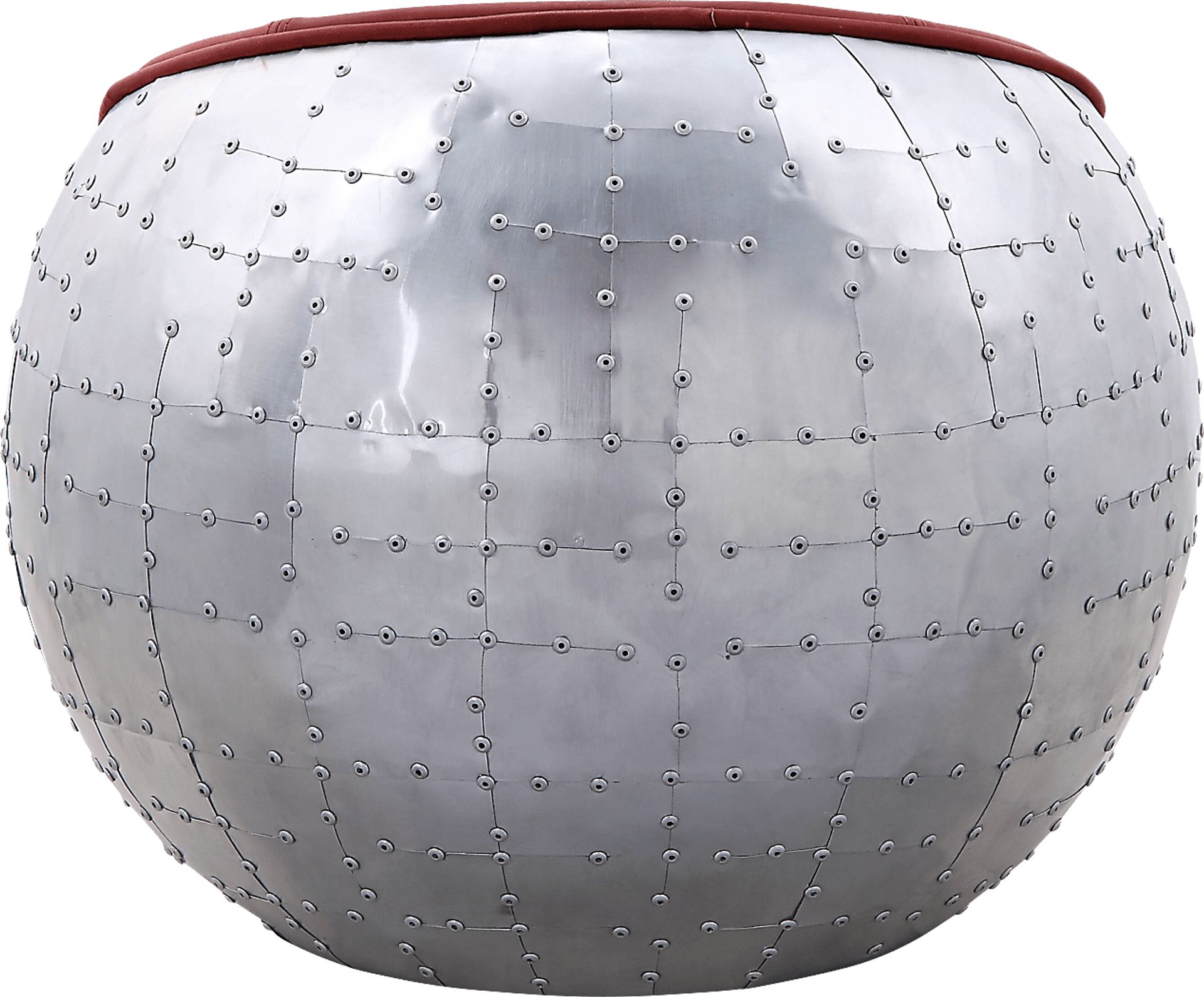 Montania Red Accent Ottoman - Image 4