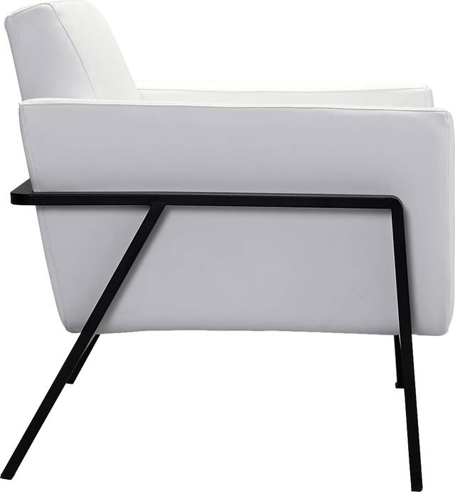 Monasty White Accent Chair - Thumbnail - Image 2