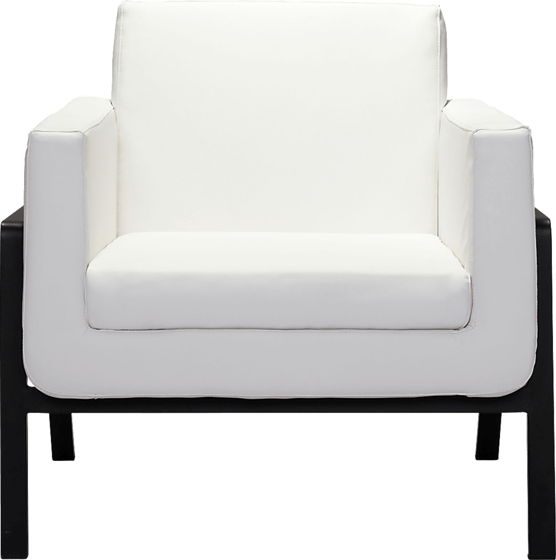 Monasty White Accent Chair - Image 3