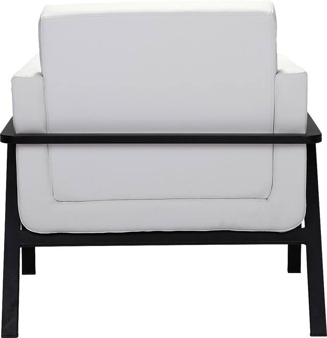 Monasty White Accent Chair - Thumbnail - Image 4