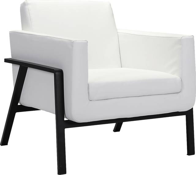Monasty White Accent Chair - Thumbnail - Image 1