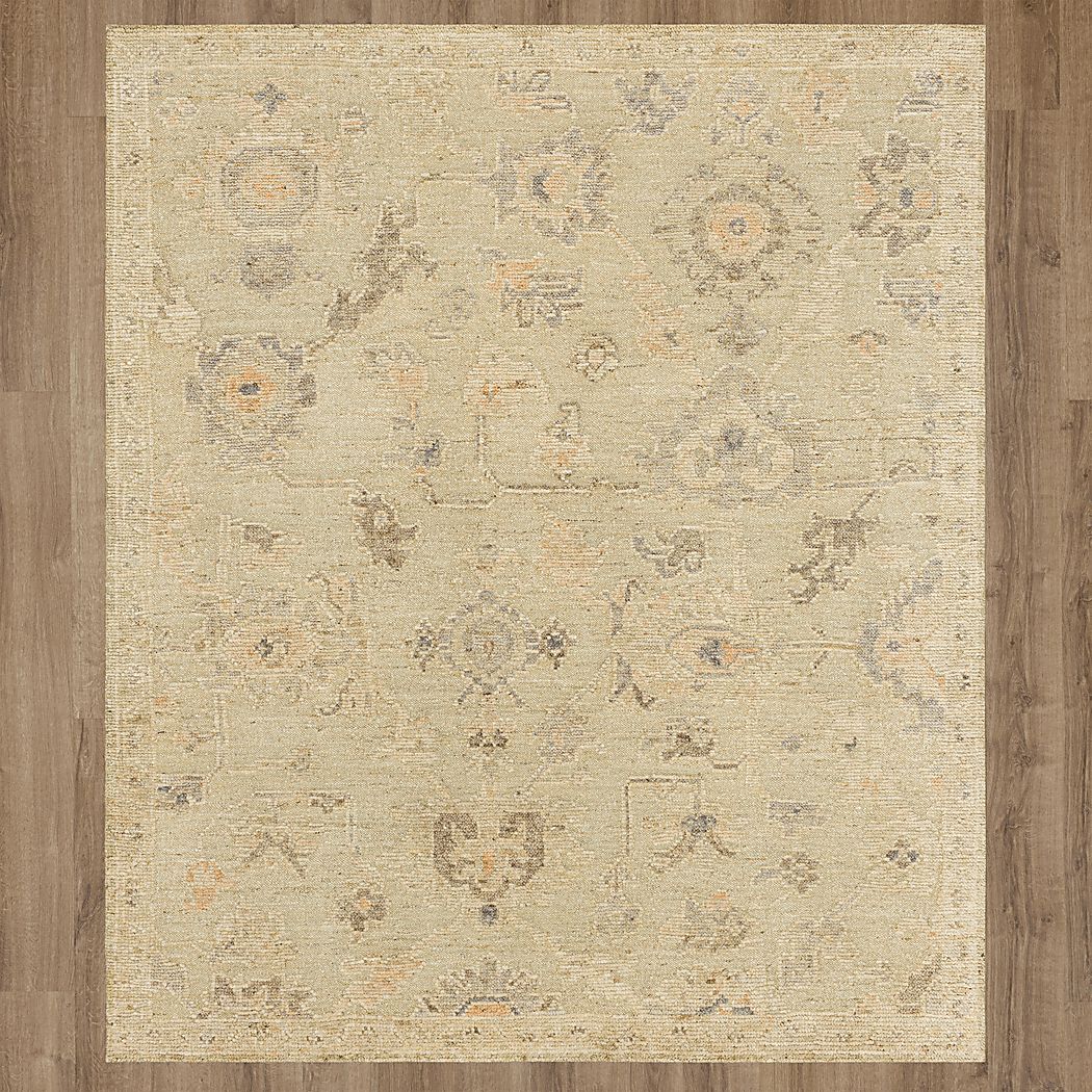 Monbrand Green Rug - Thumbnail 5