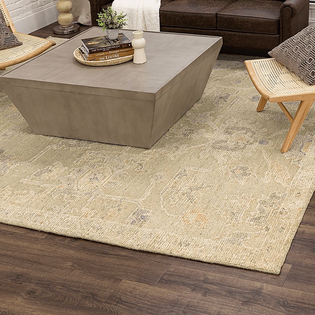 Monbrand Green Rug - Thumbnail 3