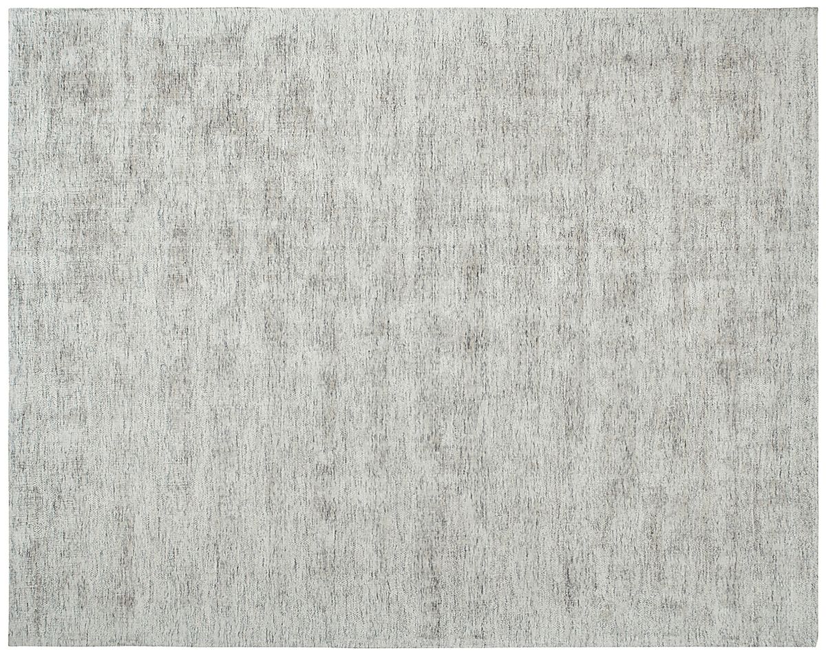 Moncha Light Gray Viscose Rug | Rooms to Go