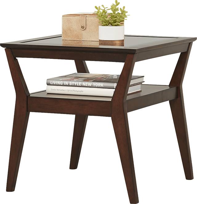 Mondello Brown End Table - Thumbnail - Image 2