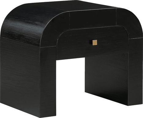 Mondrey Black Accent Table