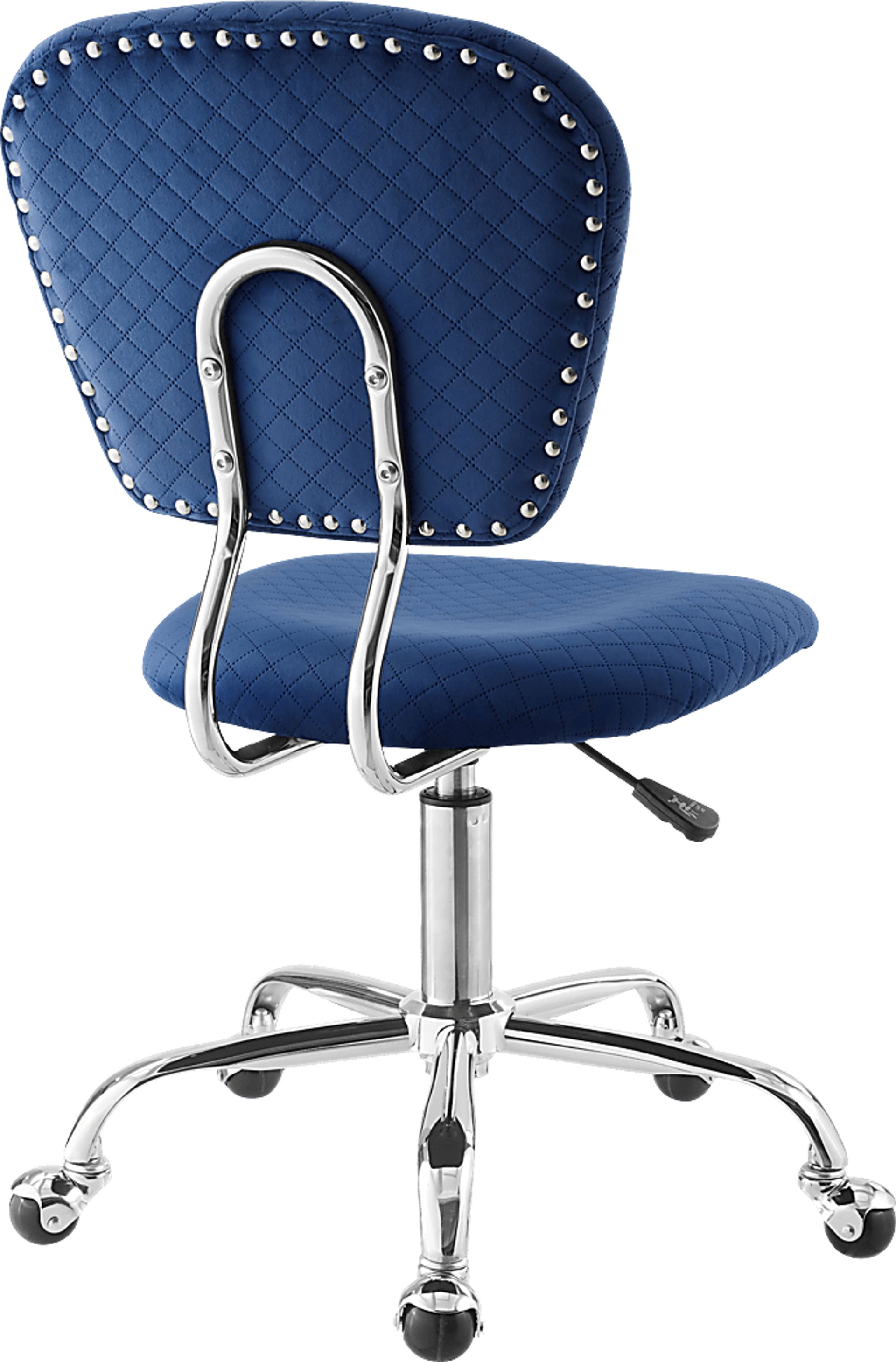 Monetta Blue Office Chair - Image 3