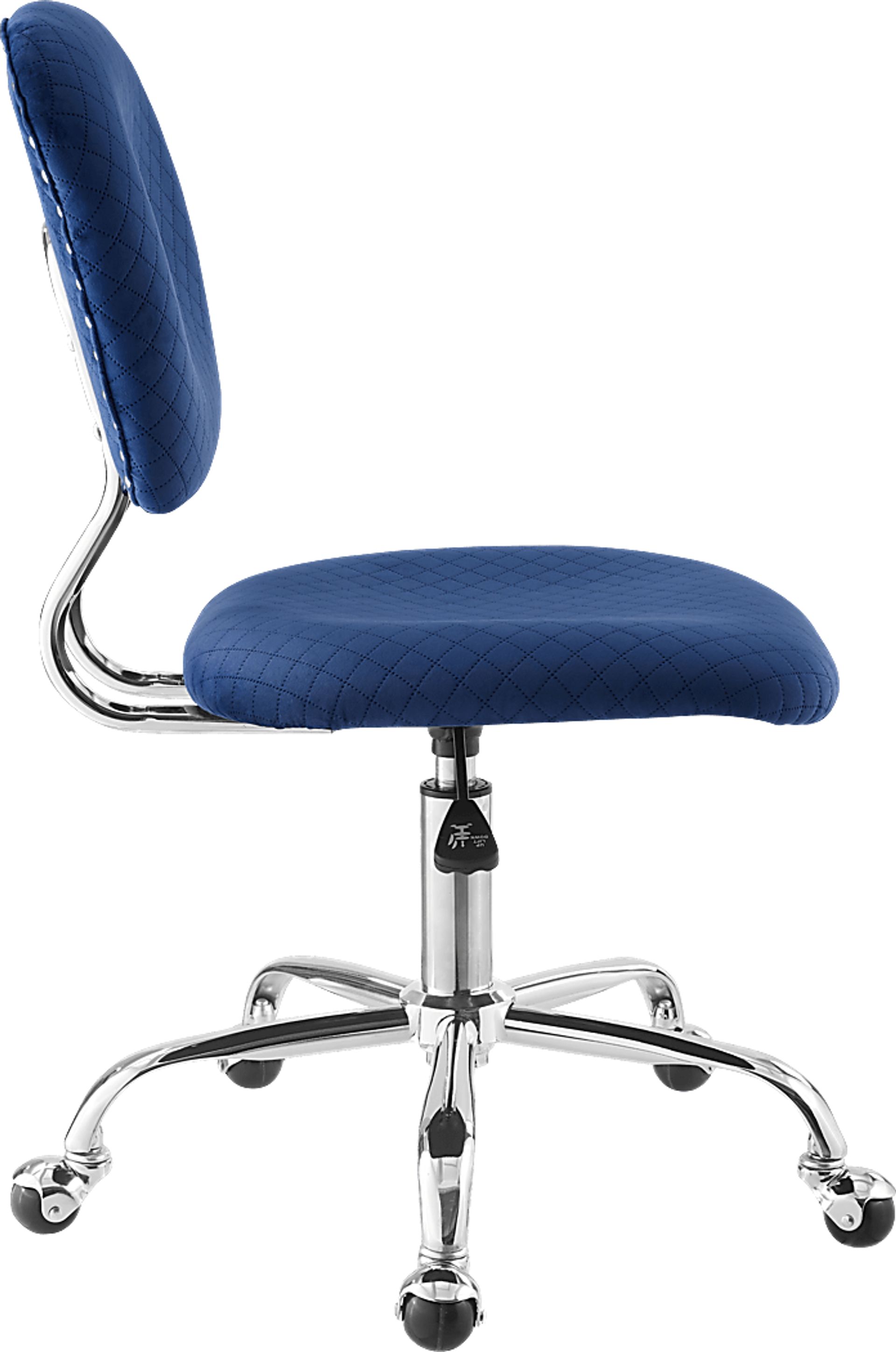 Monetta Blue Office Chair - Image 4