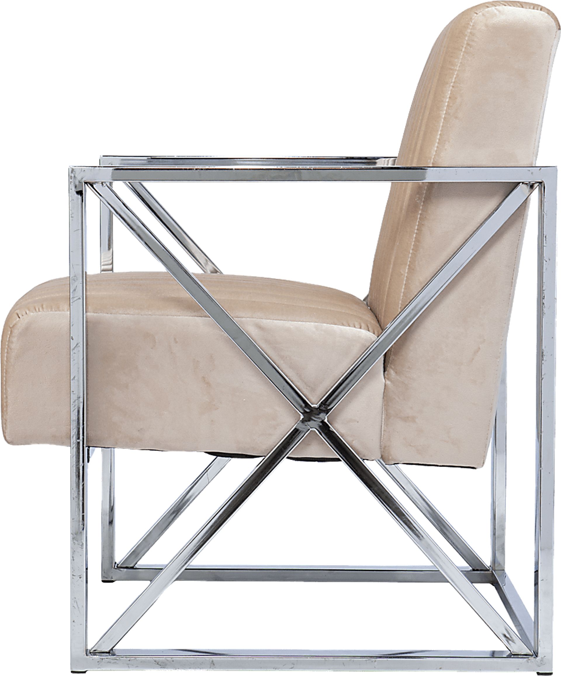 Moniteau Champagne Accent Chair - Image 2