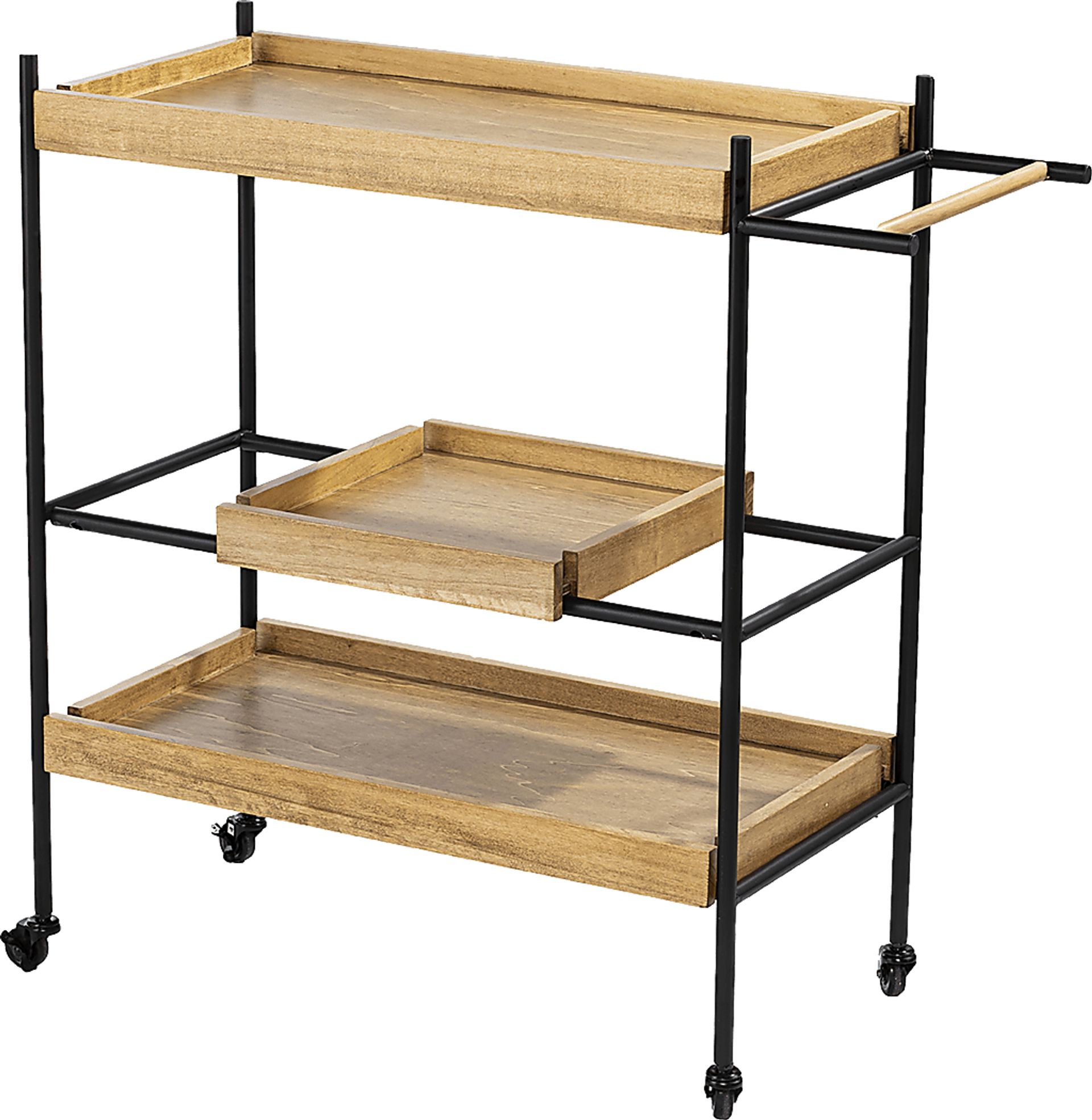 Monodra Natural Bar Cart - Image 1