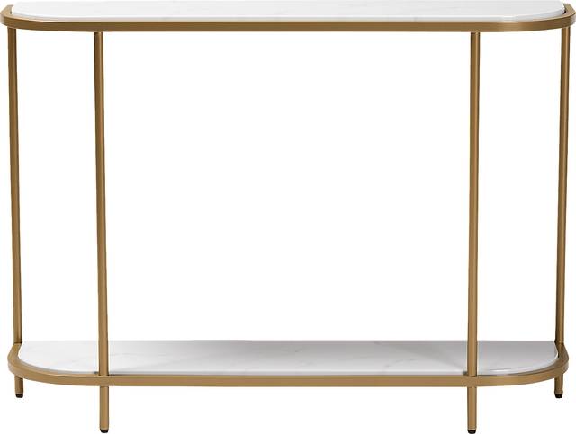 Monpano White Sofa Table - Thumbnail - Image 2