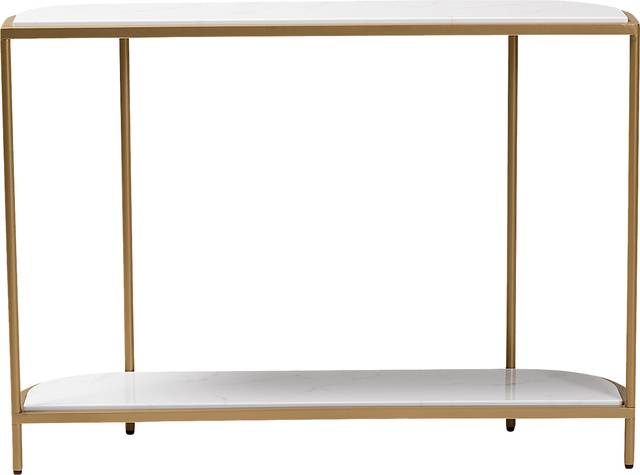 Monpano White Sofa Table - Thumbnail - Image 4