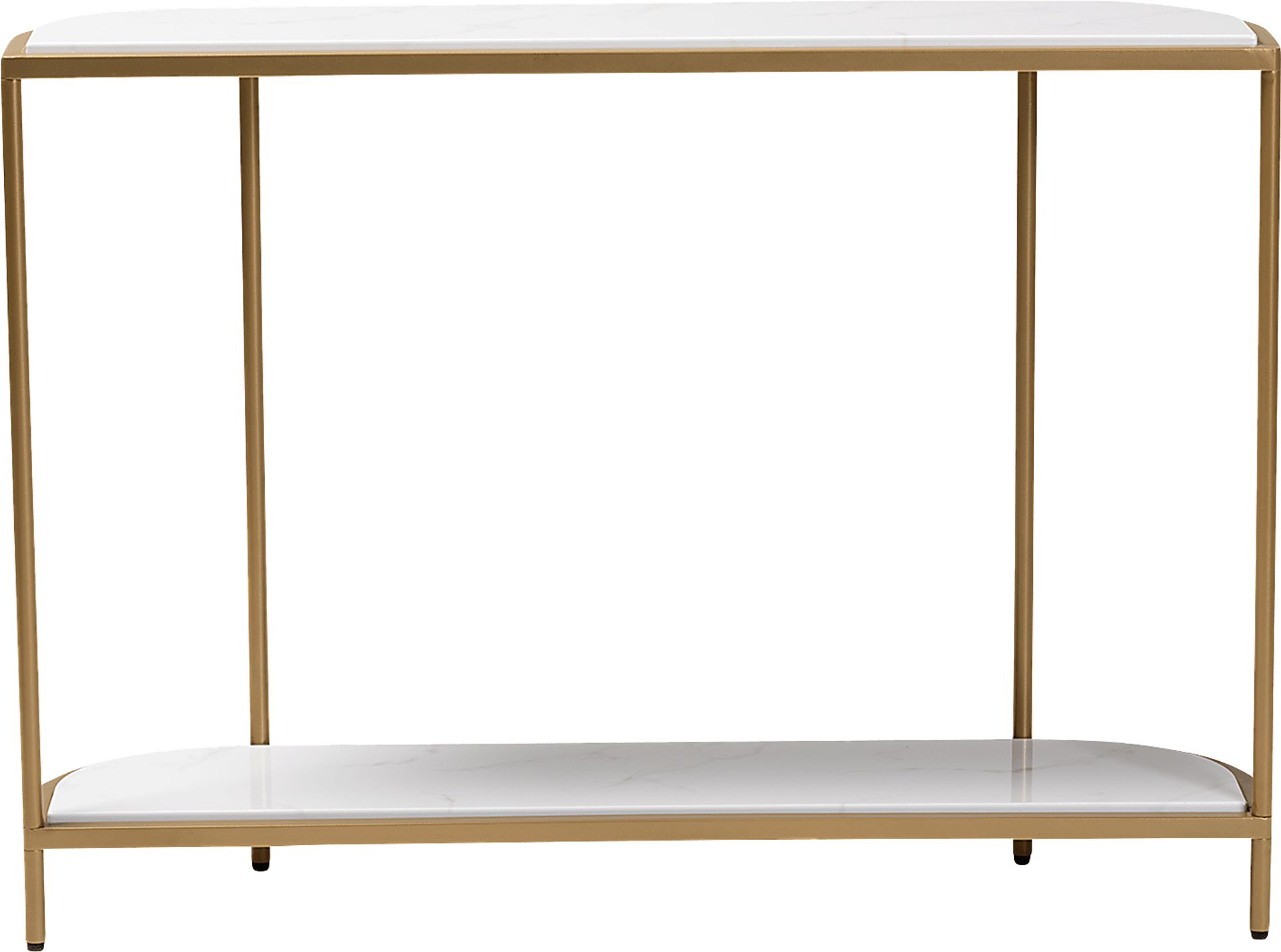 Monpano White Sofa Table - Image 4