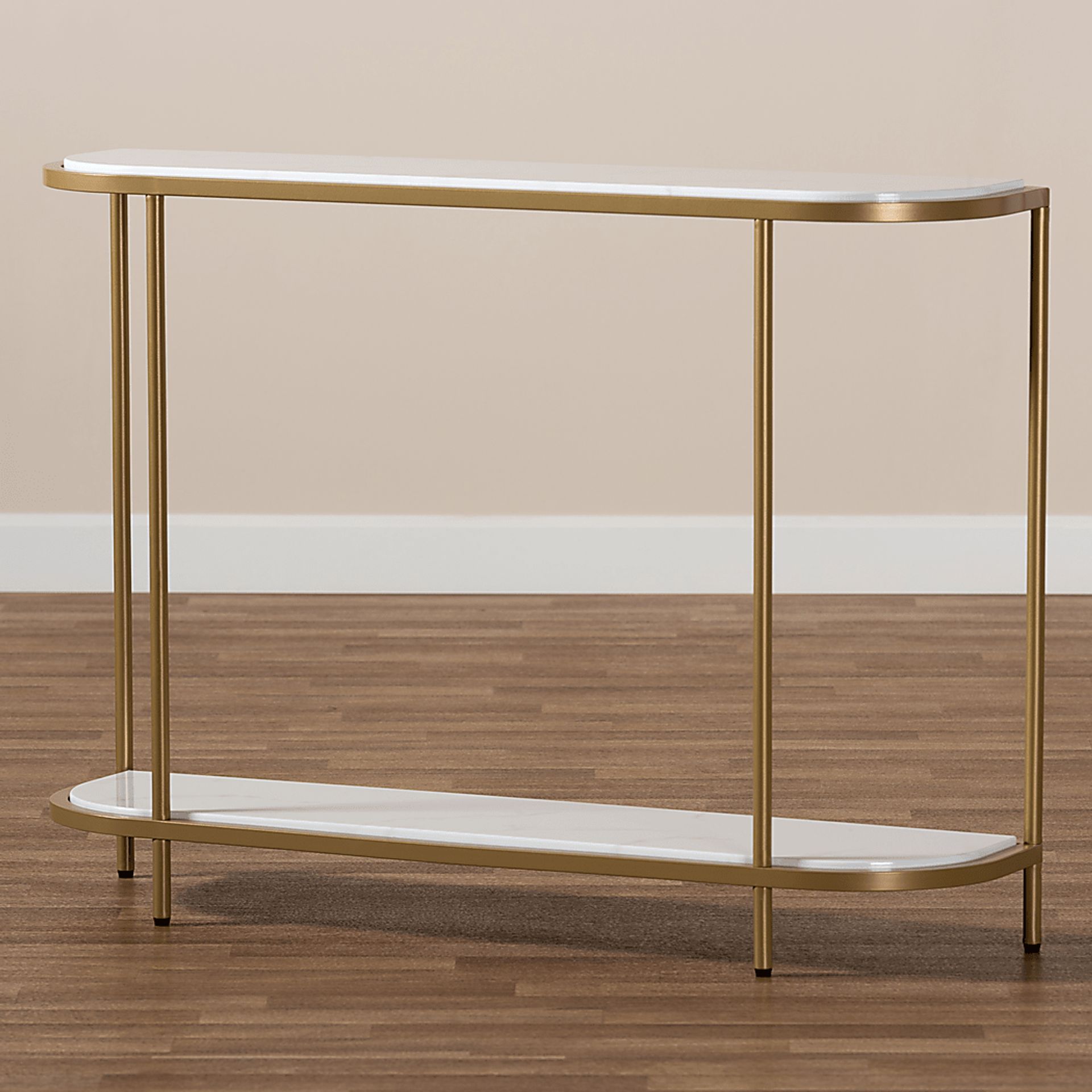 Monpano White Sofa Table - Image 7