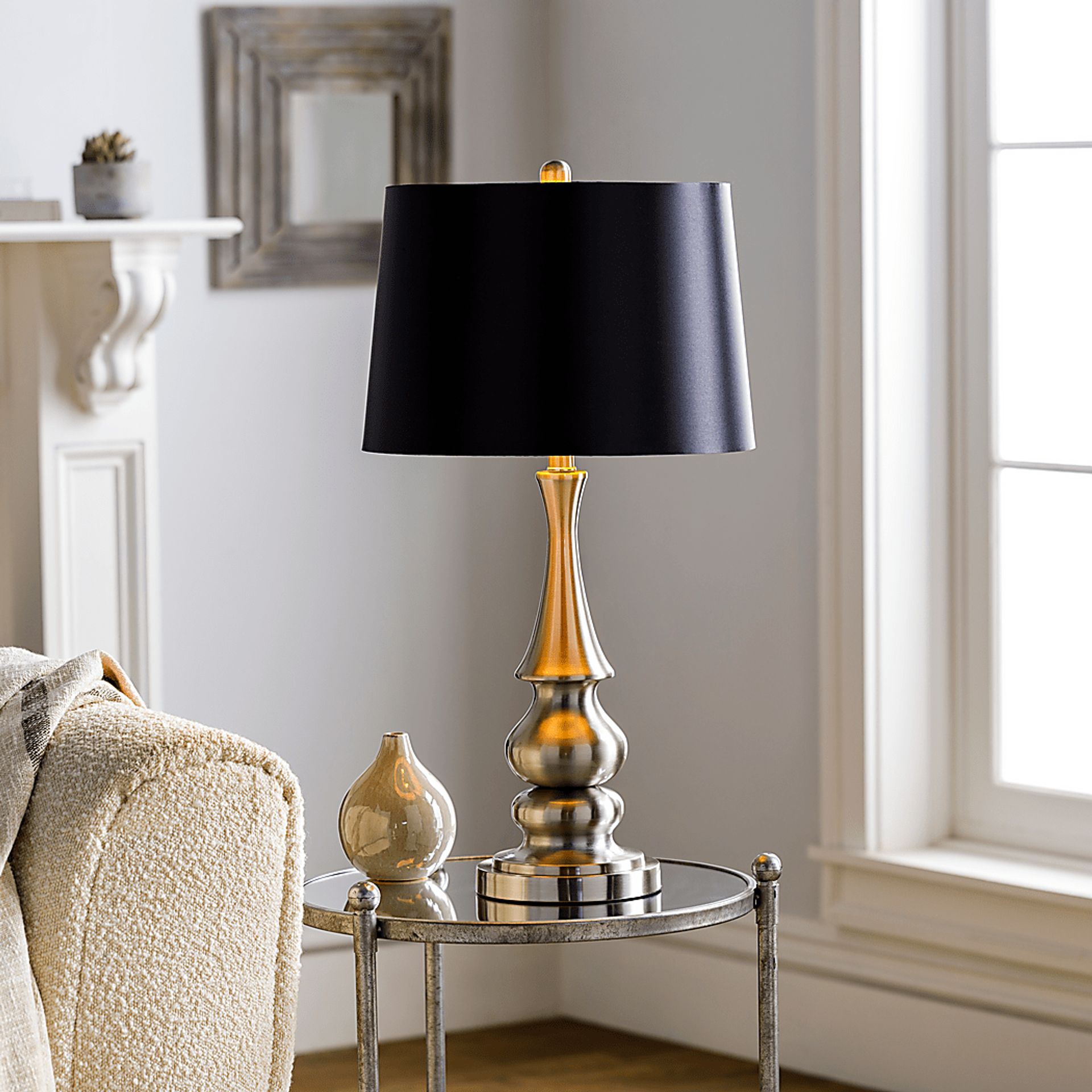 Monray Trail Silver Lamp - Image 5