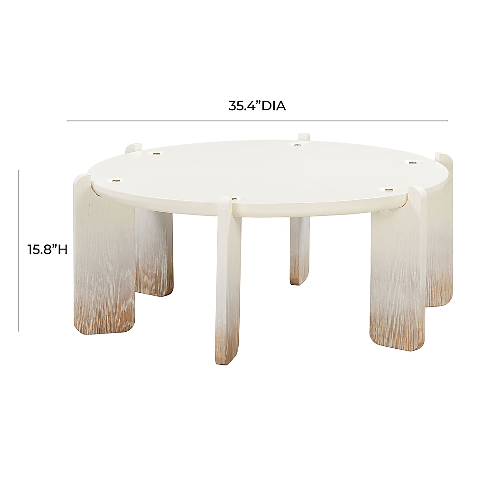Monrean Cream Cocktail Table - Image 6