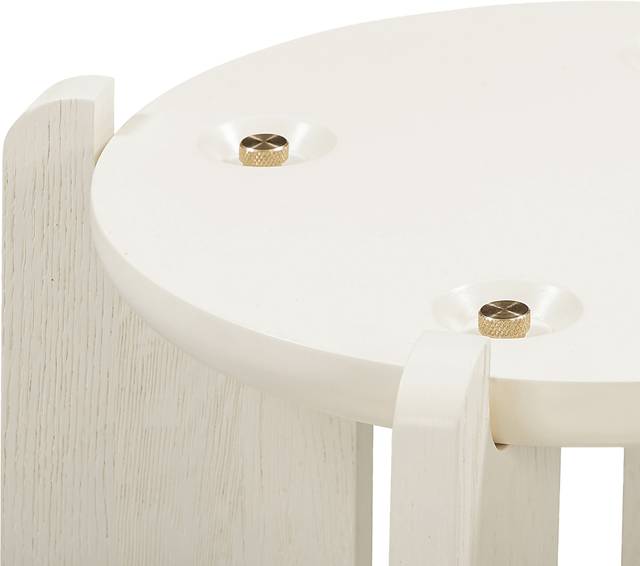 Monrean Cream End Table - Thumbnail - Image 2