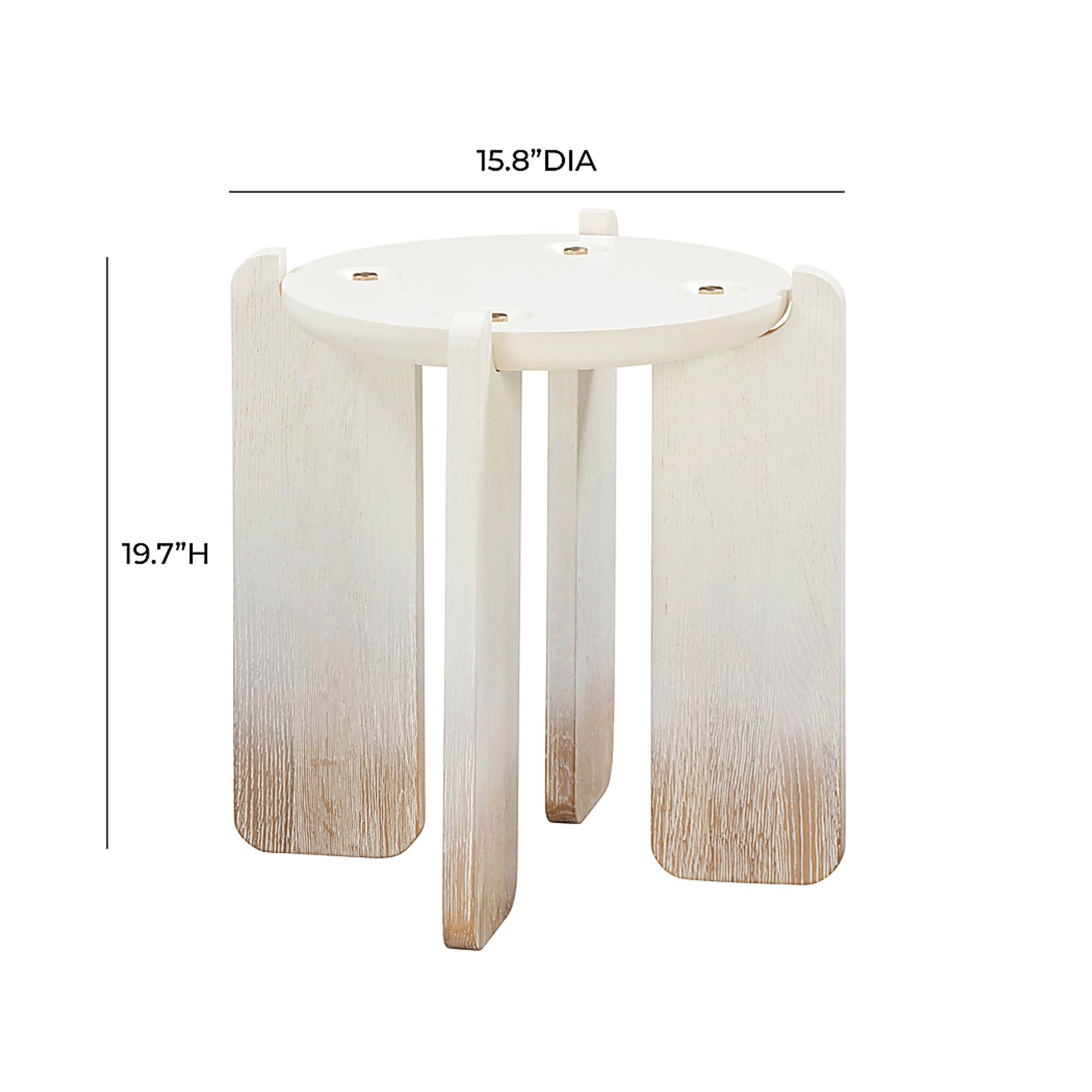 Monrean Cream End Table - Image 6