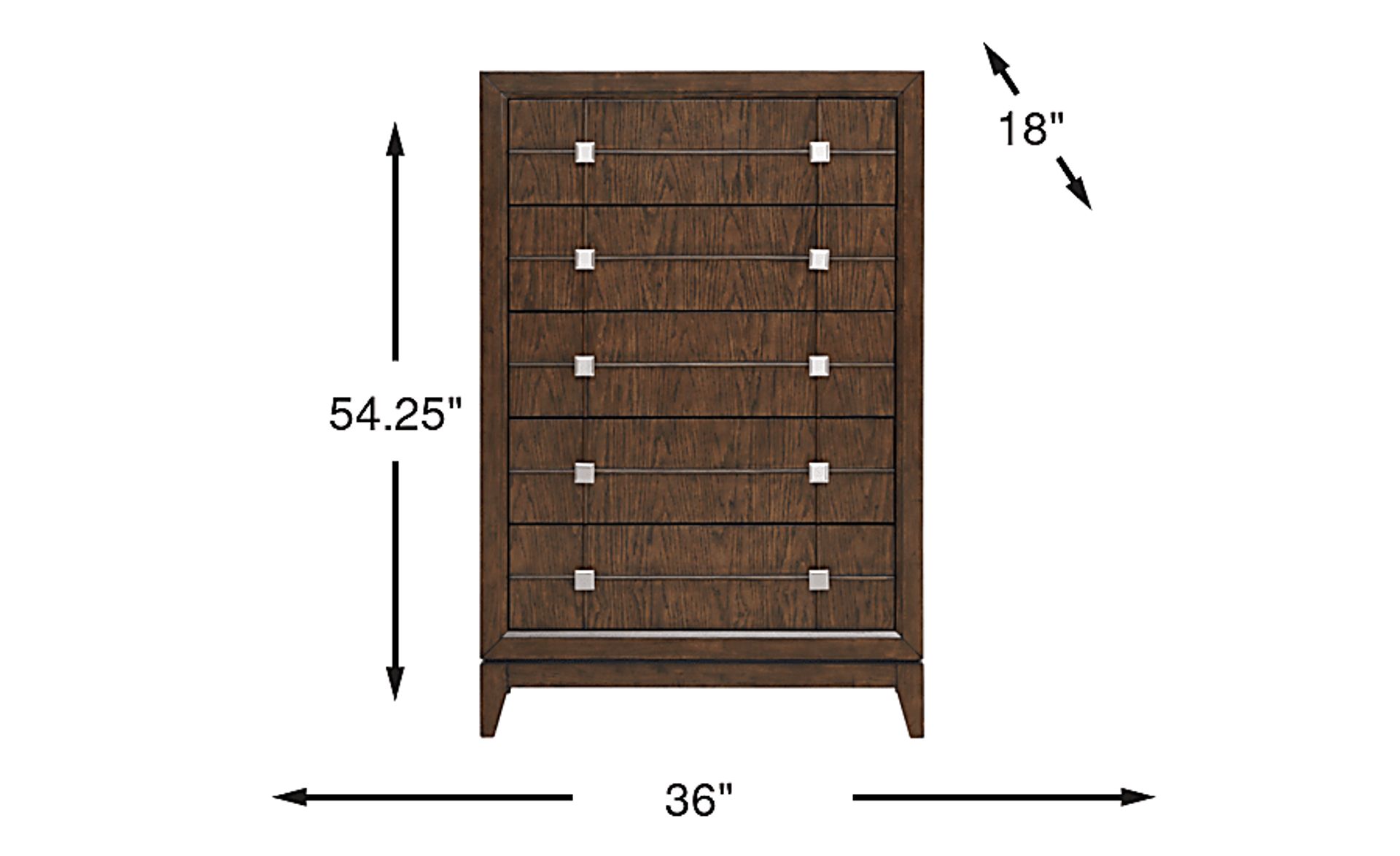 Dimension Image. Please refer to the Dimension Tab on this page for dimension details.