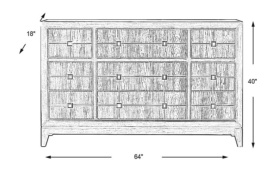 Monroe Heights Brown Dresser Rooms To Go
