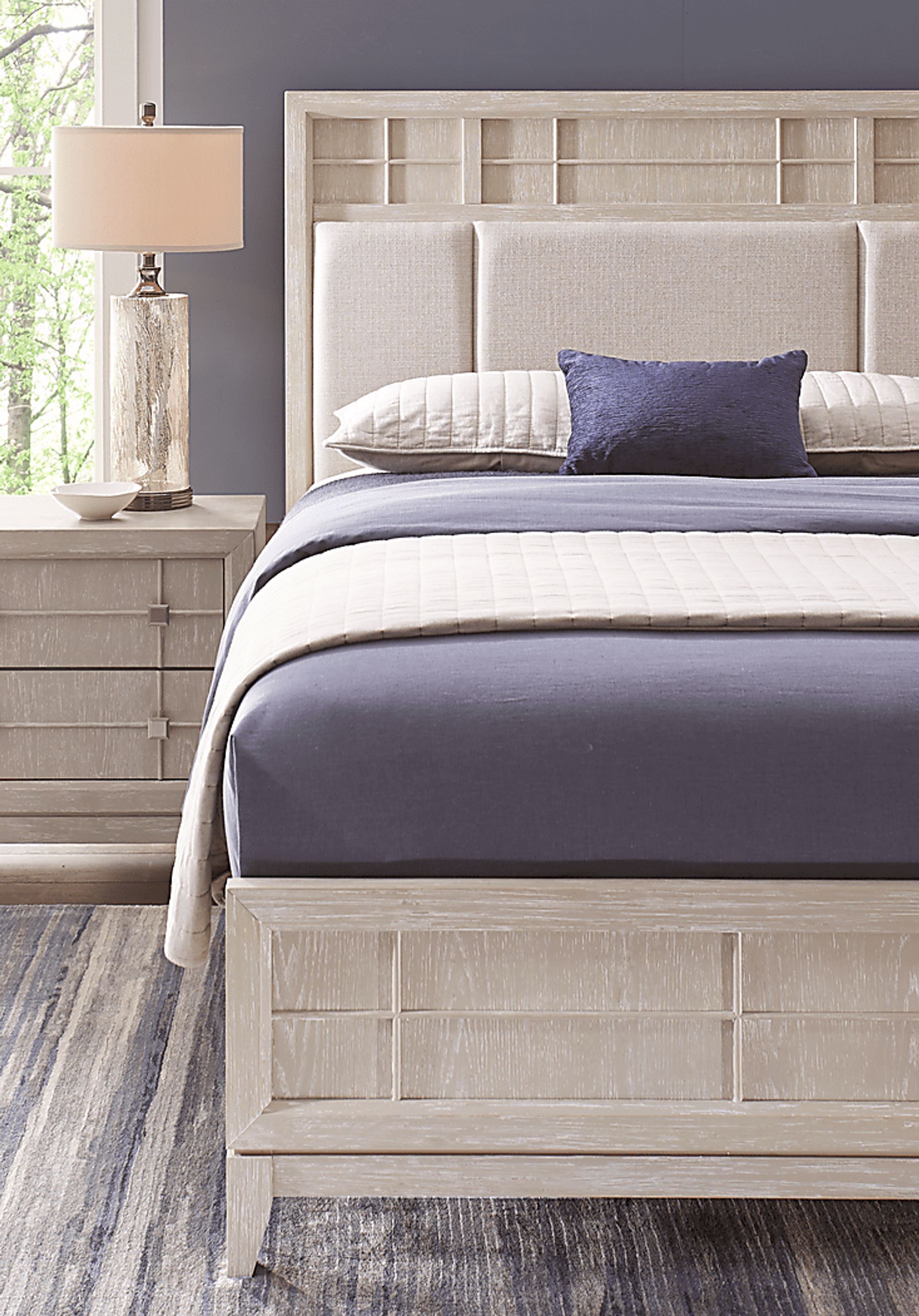 Monroe Heights Gray 5 Pc Queen Bedroom - Image 3