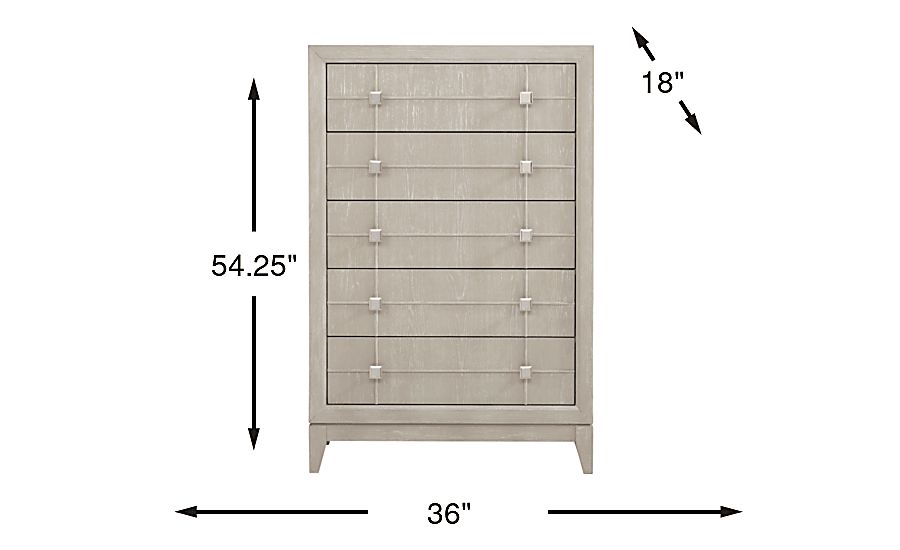 Monroe Heights Gray Chest Rooms To Go