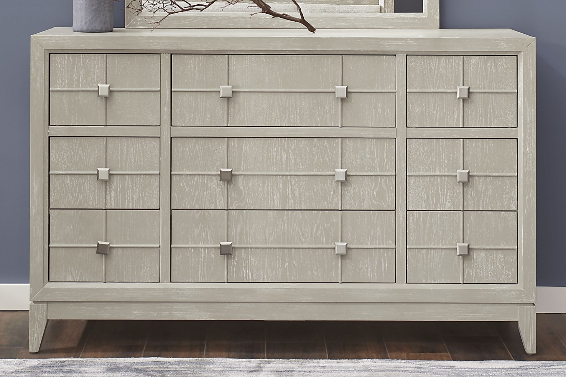 Monroe Heights Gray 5 Pc Queen Bedroom - Image 7