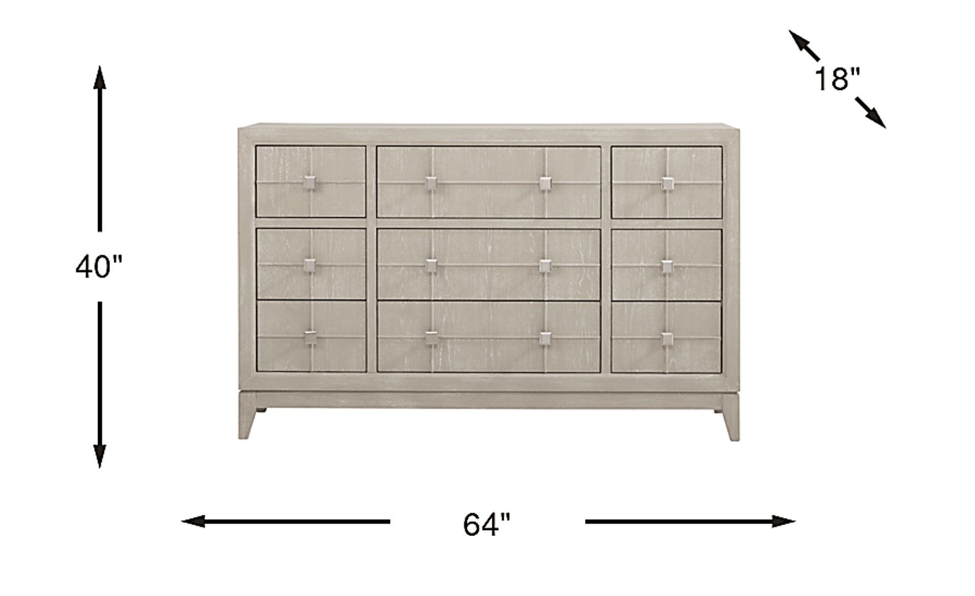 Dimension Image. Please refer to the Dimension Tab on this page for dimension details.