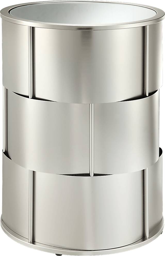 Monrovia Silver Accent Table - Thumbnail - Image 1