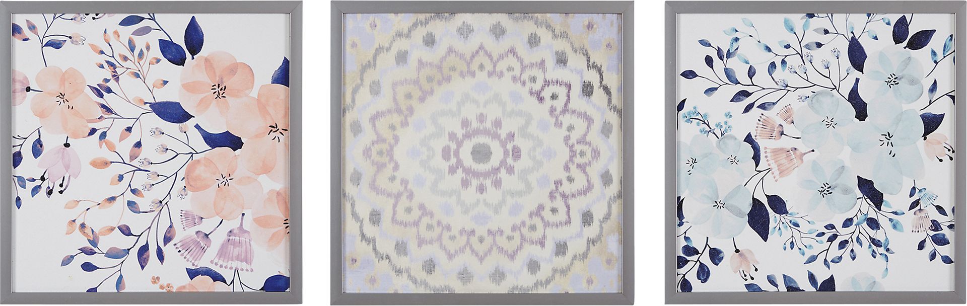 Monserate Multi Artwork, Set of 3 - Image 1