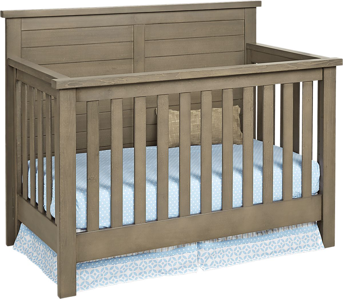 Montana Driftwood Light Wood Crib Rooms to Go