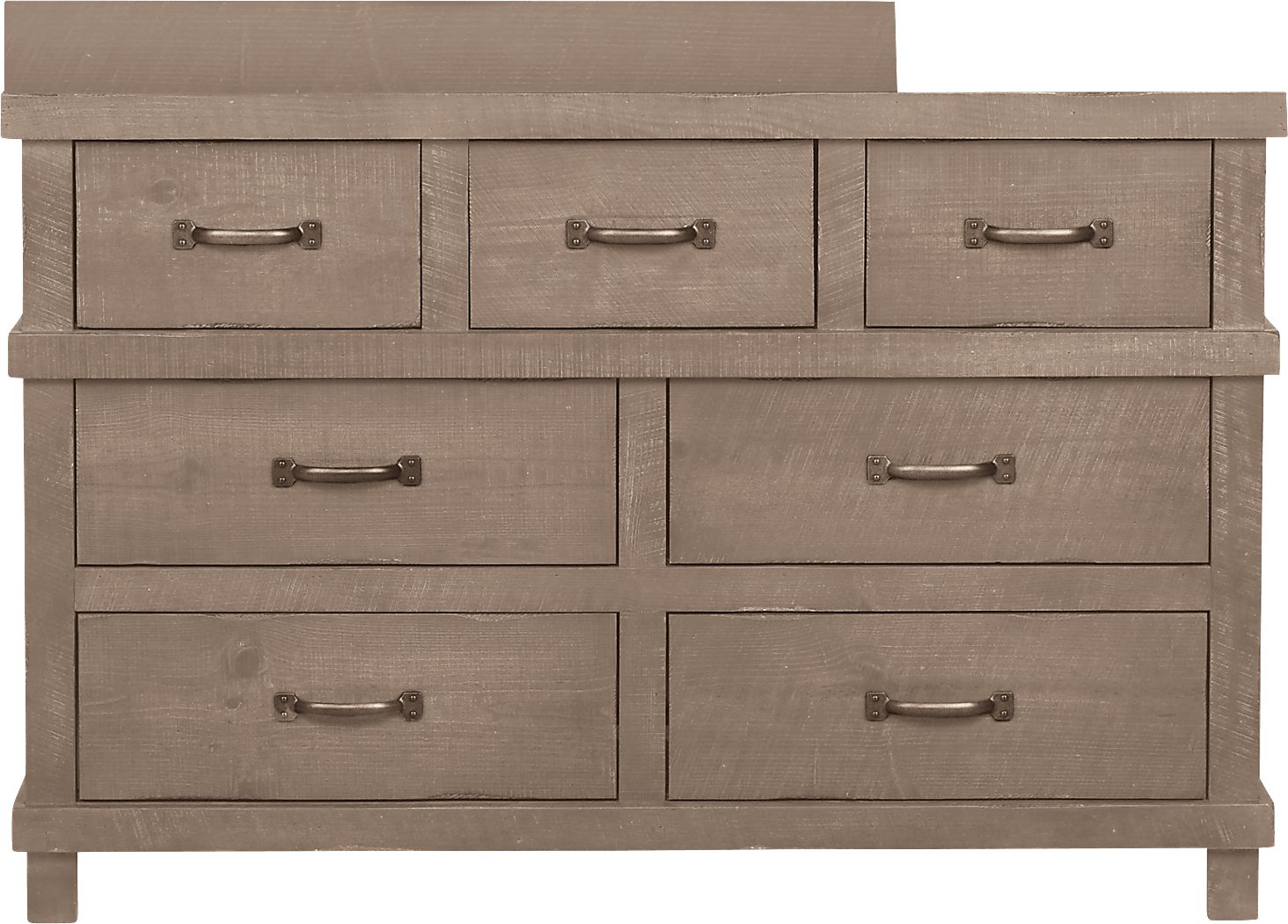 Montana Driftwood Light Wood Dresser & Changing Set | Rooms to Go
