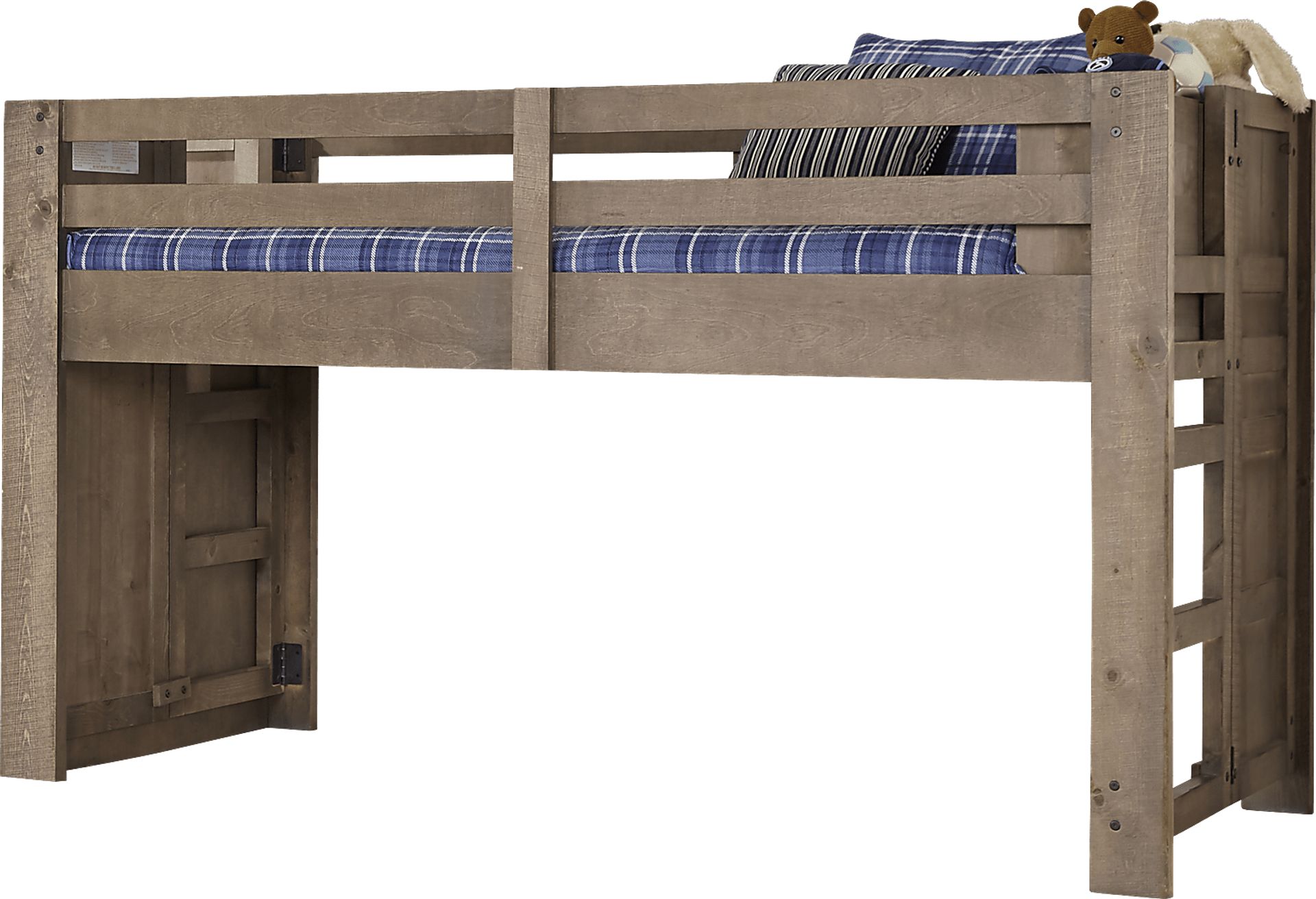 Montana Driftwood Twin Jr. Loft Bed - Image 1