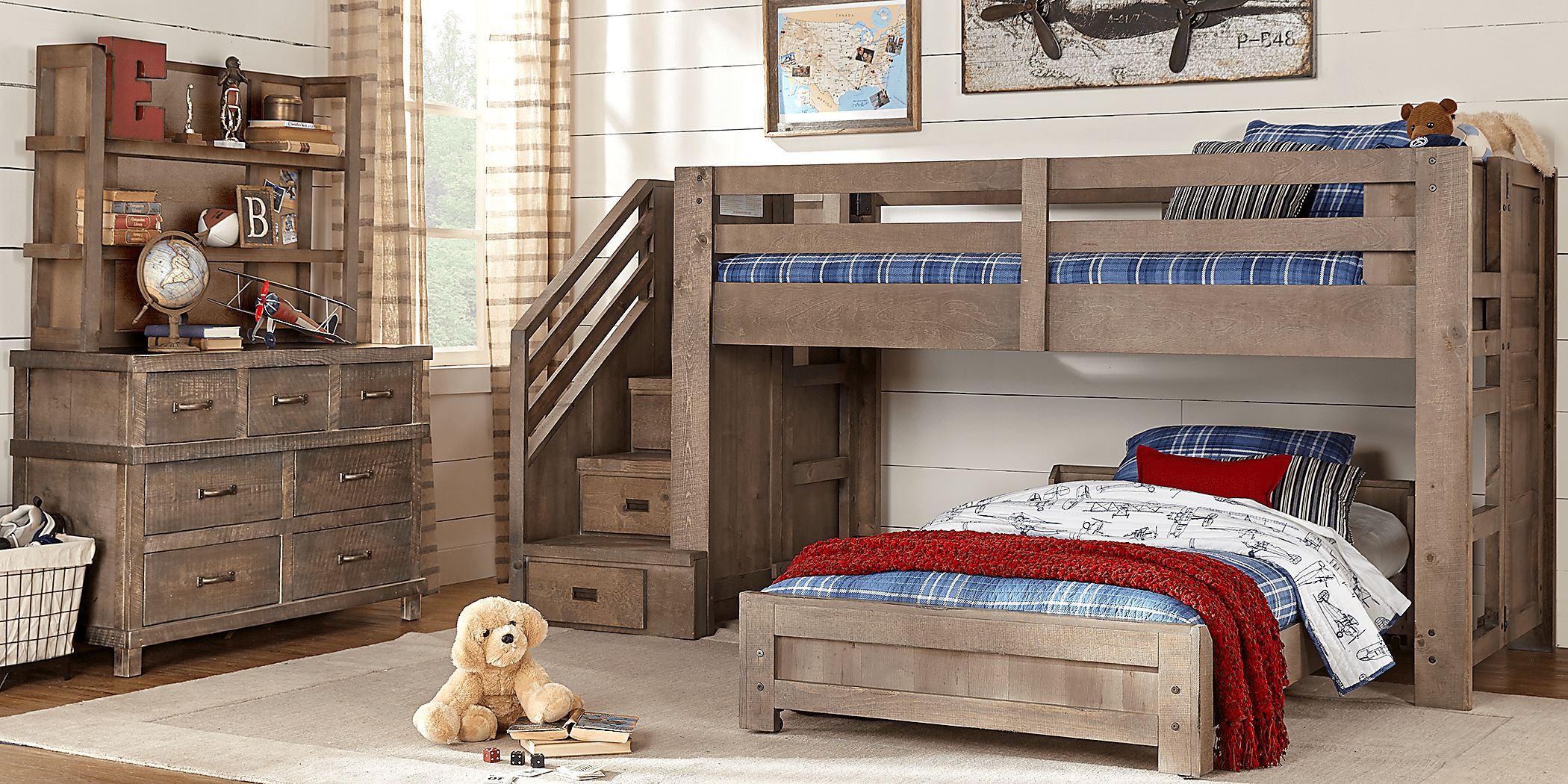 Rooms to go loft bunk bed sale