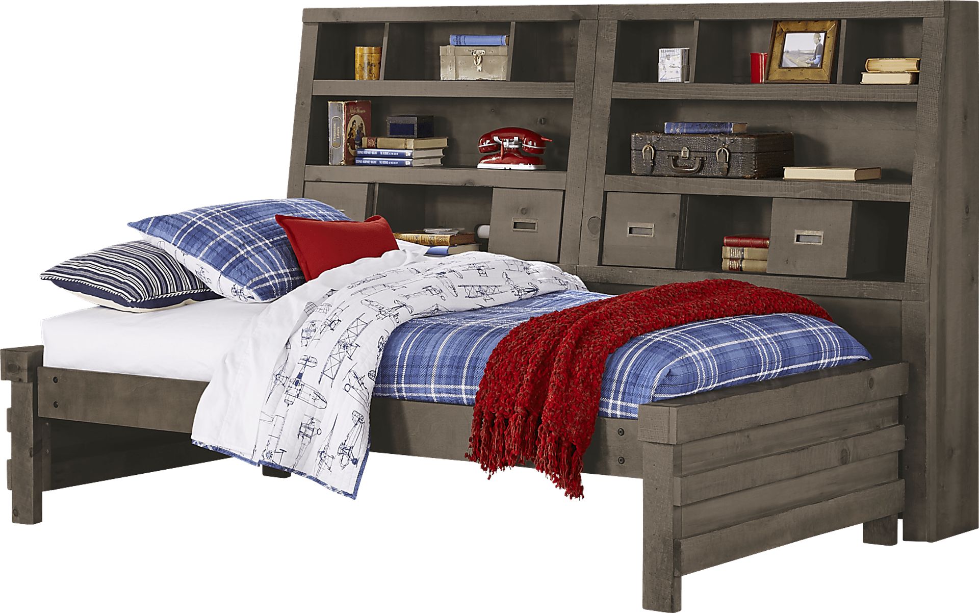 Montana Espresso 5 Pc Full Bookcase Daybed - Image 1