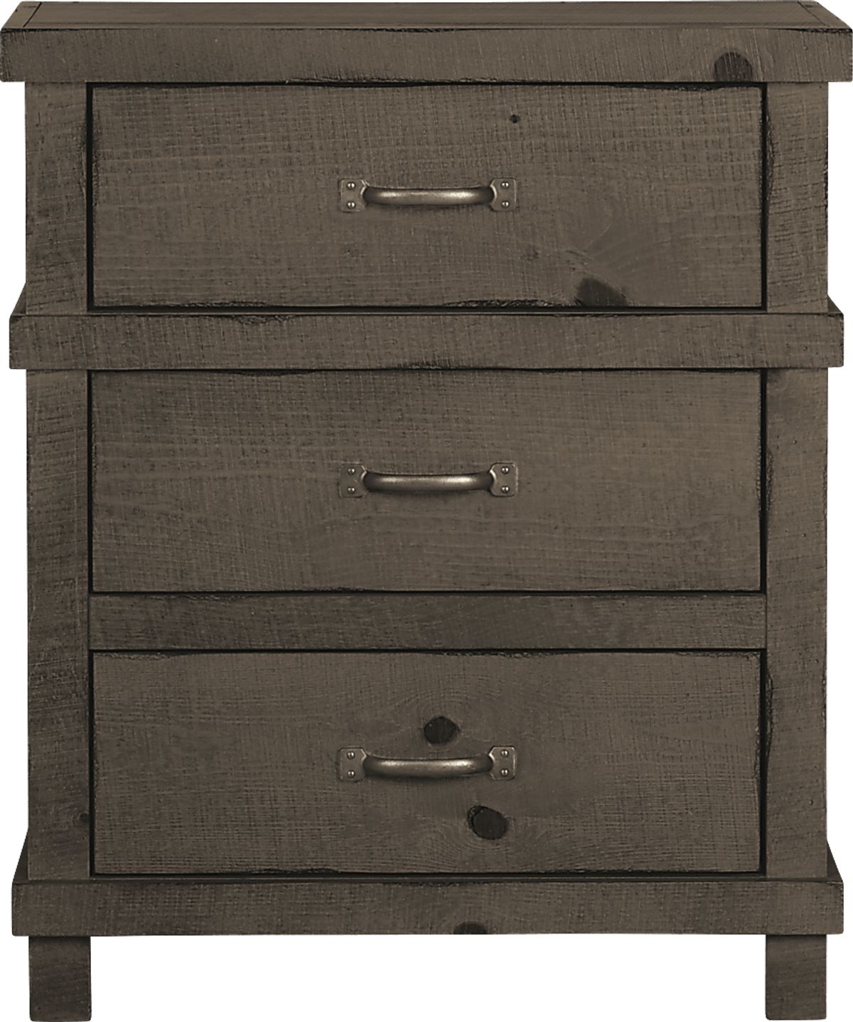 Espresso and Black Storage Chest
