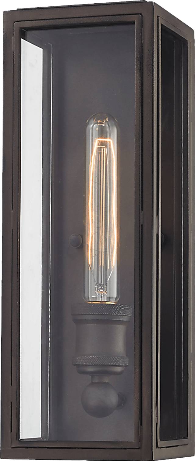Montana Hollow Black Outdoor Sconce - Thumbnail - Image 1