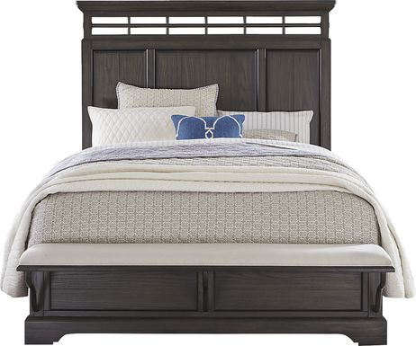 Montana Ridge Brown 3 Pc King Panel Bed