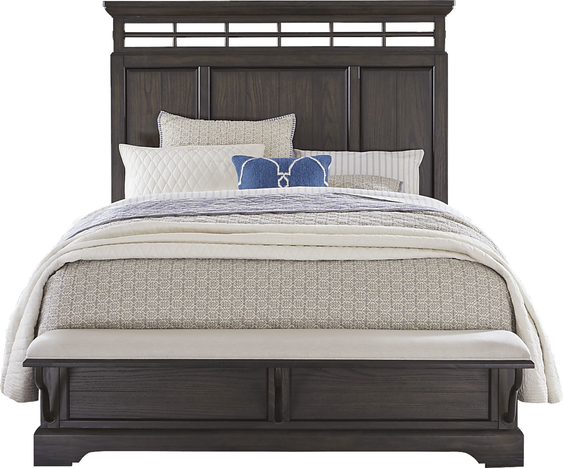 Montana Ridge Brown 5 Pc King Panel Bedroom - Image 2